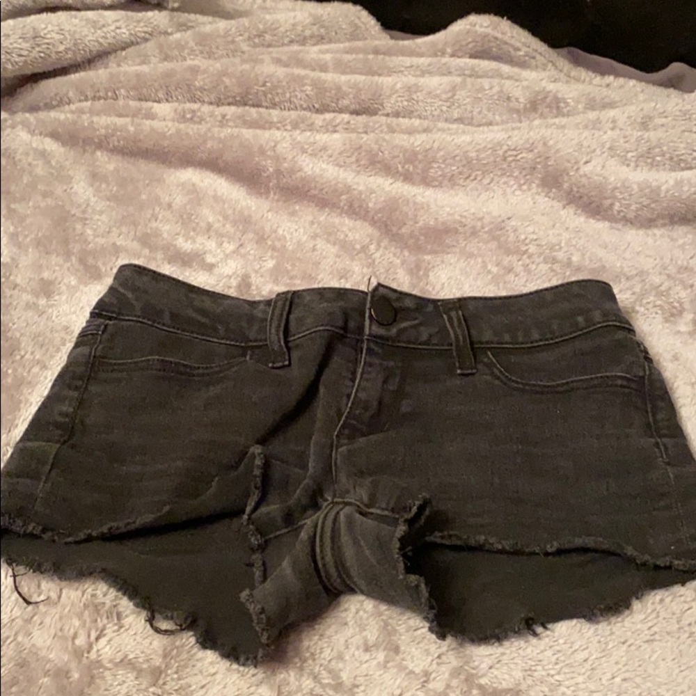 💓SALE💓Black denim Jean shorts!